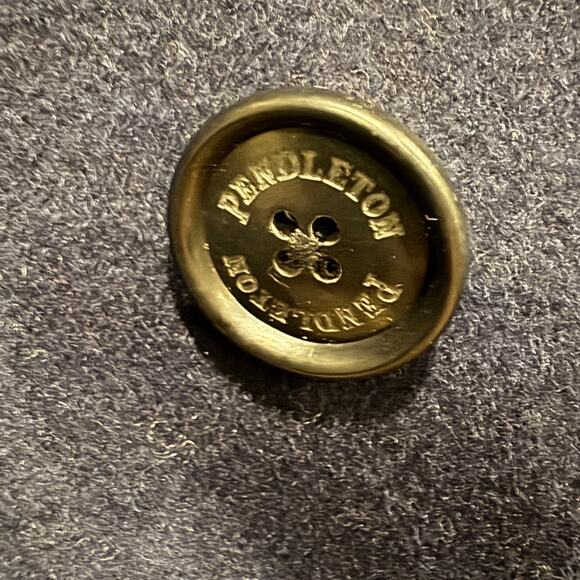 Pendleton Men’s Oslo Wool Double Breasted Pea Coat Size Large - Picture 7 of 9